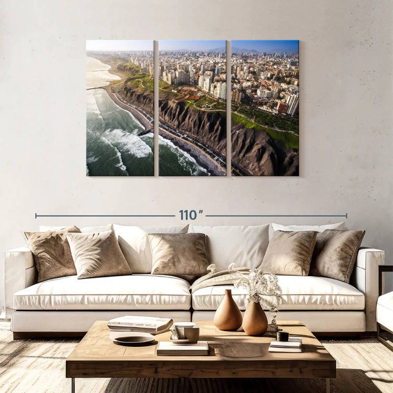 Gillard Lima Peru, 48" H x 74" W