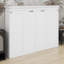 Lit escamotable pliable dans une armoire-1475475879