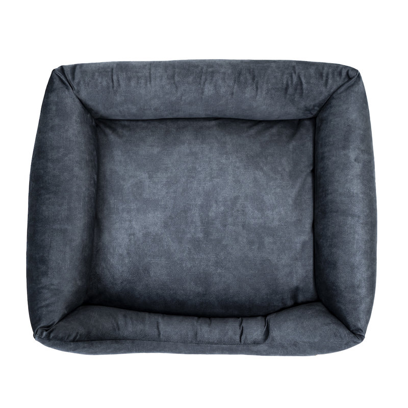 Orthopedic Memory Foam Pet Bed, 15cm H x 65cm W x 75cm D, Graphite
