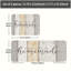 Tapis de cuisine rustiques en bois «Happiness Is Hom faits», ensemble de 2 tapis pour la décoration intérieure, tapis pour la cuisine et la salle de lavage