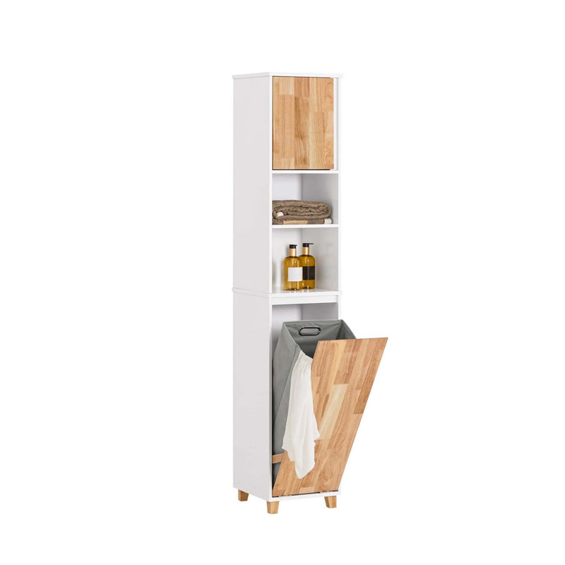 Suela Freestanding Linen Cabinet