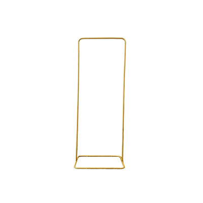 Gold Metal Wedding Arch Stand Rectangular Backdrops Frame For Party And Event Decor