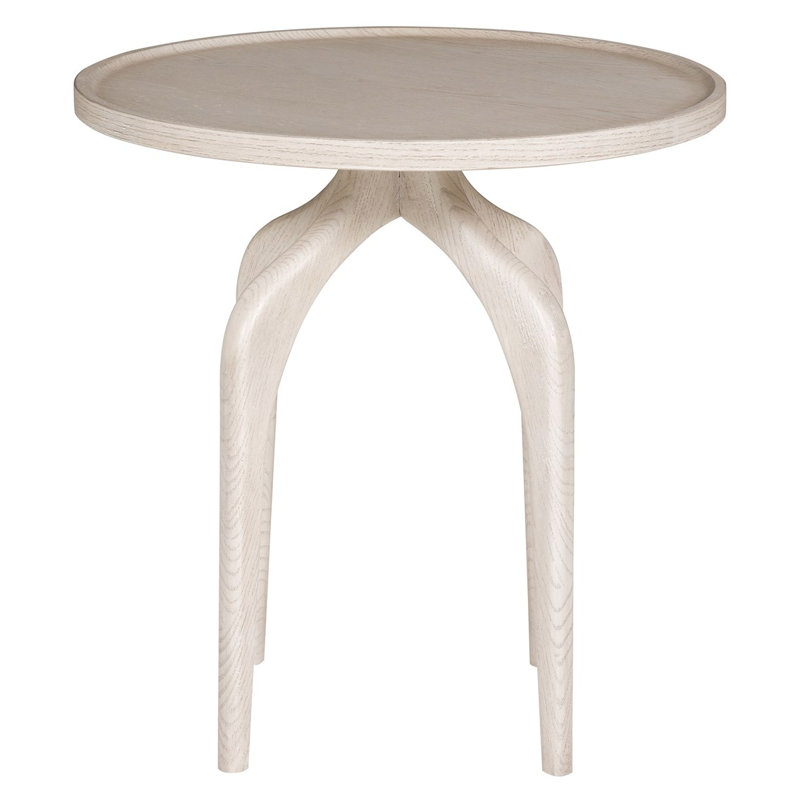 Form End Table, Almond