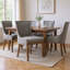 Linen Upholstered Side Chair  Dining Chair-1170581336-1198734826-1198734827
