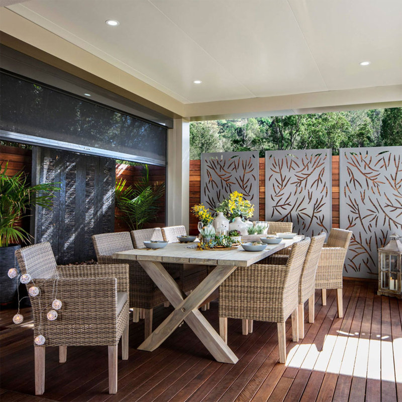 Jungle Metal Privacy Screen, 6 ft. H x 3 ft. W