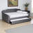 Varol Contemporary Queen Size Upholstered Daybed in Gray, 39.40"H X 88.60"W X 63.90" L-1487411366-1487411365