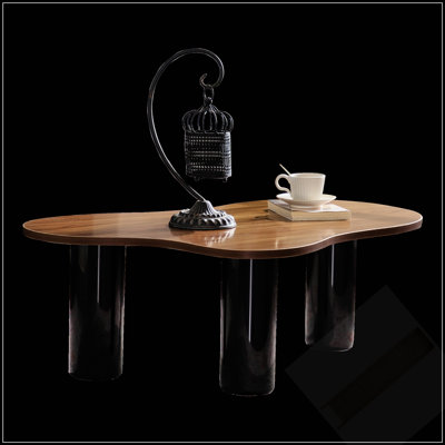 Table basse Cloud avec combinaison de couleurs moderne, facile à assembler pour un décor de salon élégant