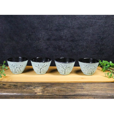 Ensemble de 4 tasses à thé Metsubin