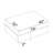 Corduroy Upholstered Rectangle Ottoman-1165428459