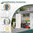 6 ft. W x 4 ft. D Lean-To Metal Storage Shed