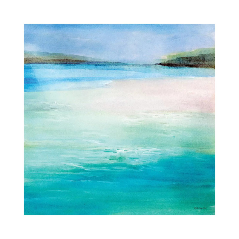 Cool Waters I - Wrapped Canvas Print, 66.04 cm H x 66.04 cm W x 3.175 cm D