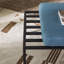 Repose-pieds modulaire d'extérieur avec coussin Runar