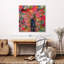 Impression florale sur toile-1691450895