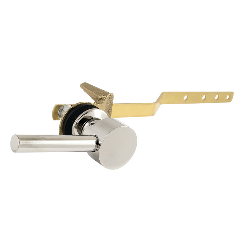 Levier de réservoir de toilette à fixation frontale Kingston Brass Concord, Nickel brossé