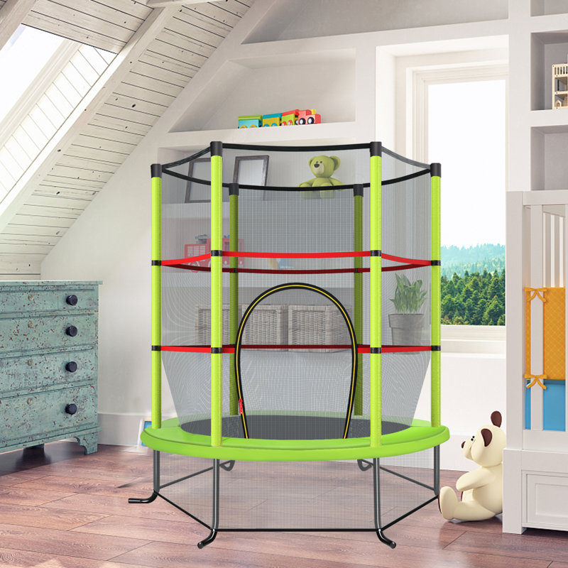 Marionville Freeport Park ft Hexagon Trampoline, Green