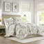Luxury Oversized Bedding Sets, Cotton Sateen With Modern Floral Design For Home Comfort