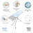 Brabantia Size C Perfect Flow Ironing Board with Solid Steam Unit Holder