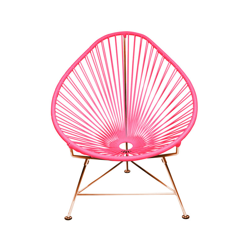 Chaise de jardin, Rose / cuivre