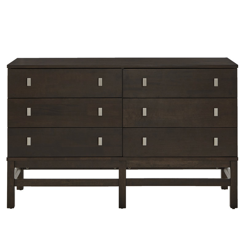Commode double 6 tiroirs Lamar