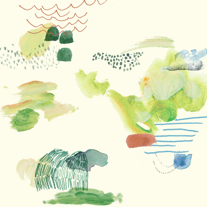 The Lightly Sky I by Melissa Wang - Wrapped Canvas Print, 30cm H x 30cm W x 3.8cm D