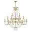 Lustre style chandelier 21 lumières Jarielys-442392838