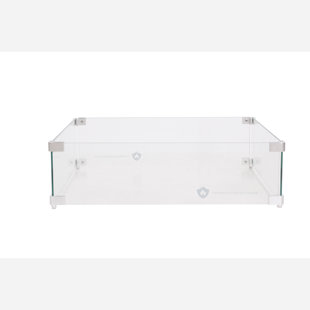 Pare-étincelles carré 22 "(verre)