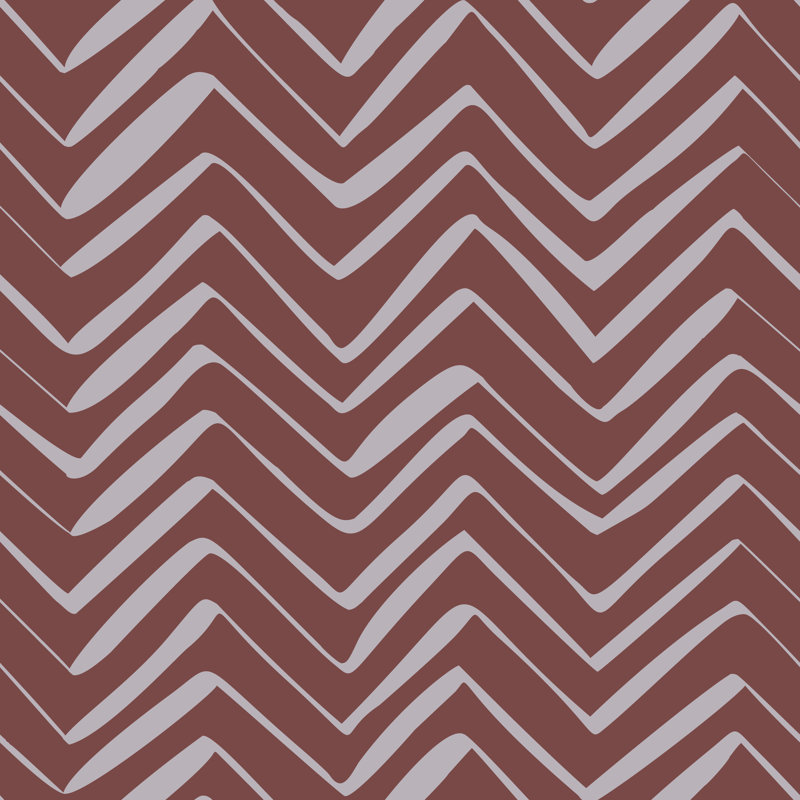 Impression sur toile Grandin Chevron, H 12 po x l 12 po