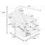 Fauteuil inclinable rotatif