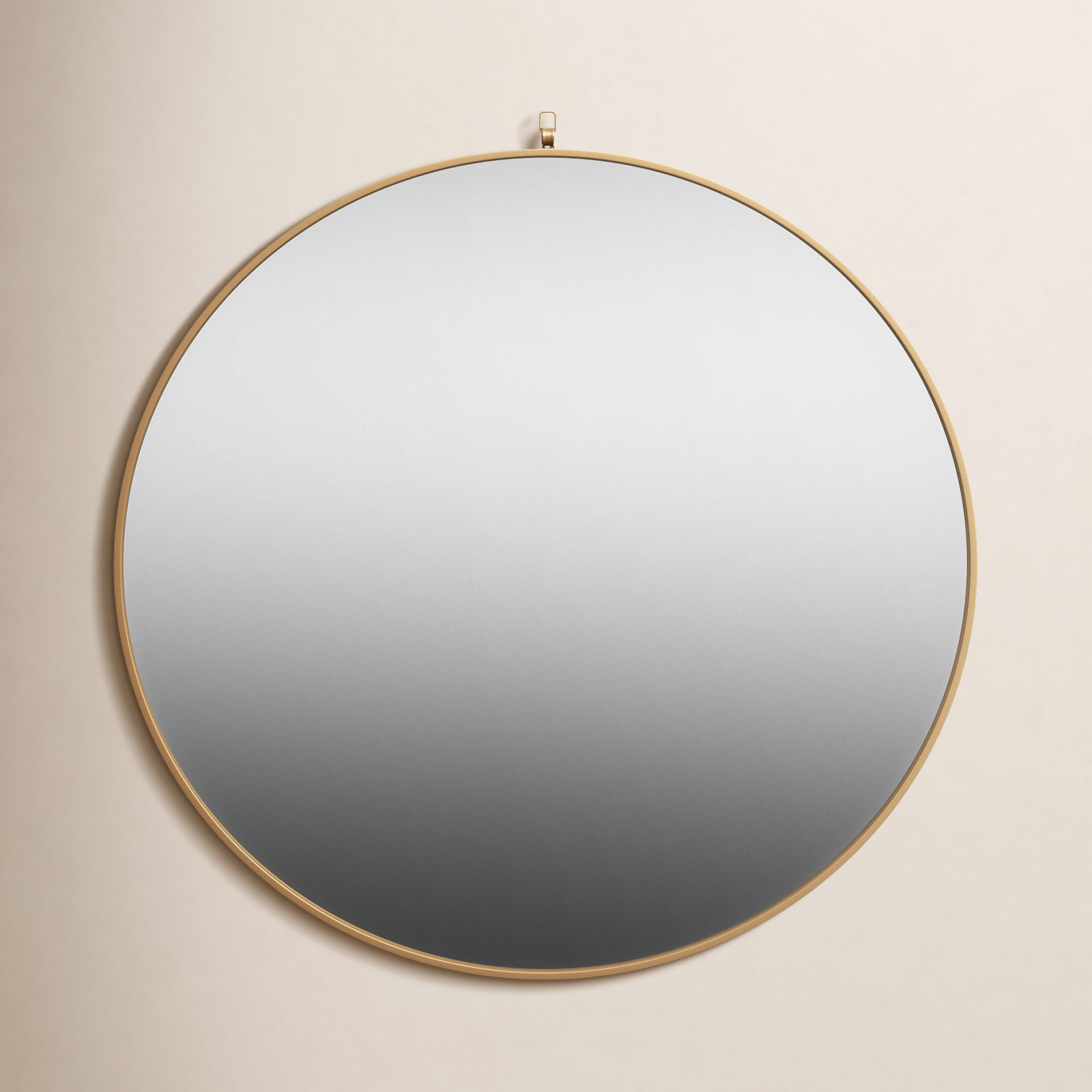 Cassie Accent Mirror, Brass, 36" x 36" 