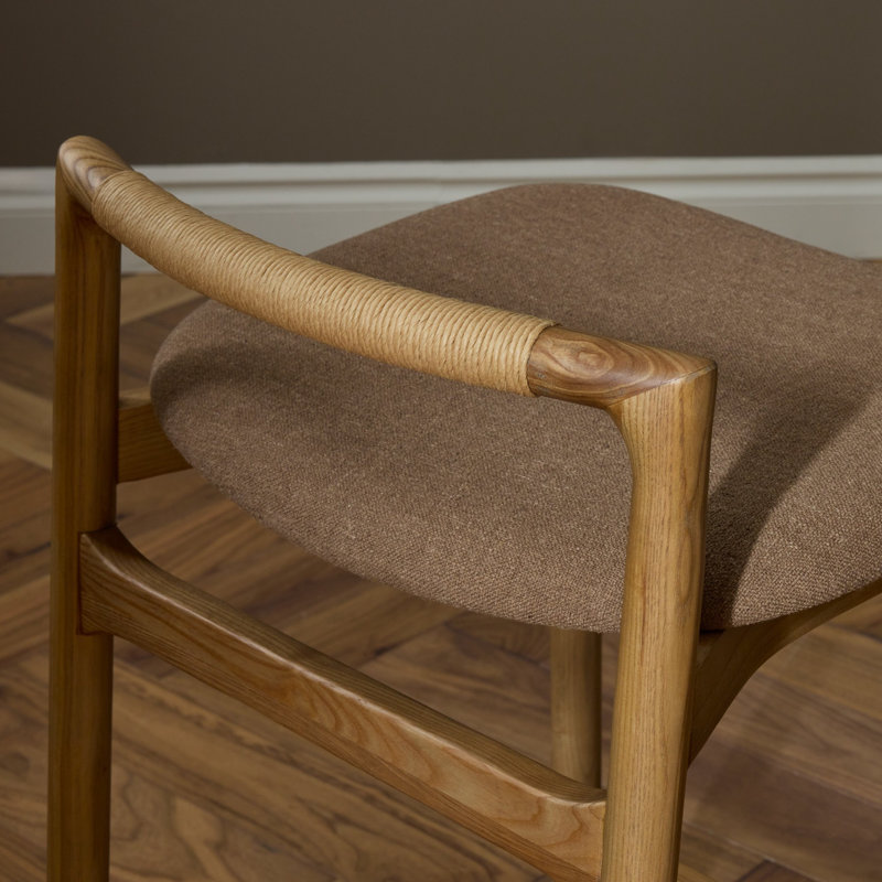 Baden Stool, Toasted Ash, Antwerp Cafe/Line Blend, Counter Stool (26" Seat Height)