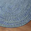 Tapis intérieur / extérieur en tweed bleu Chadarius Coastal-882027323