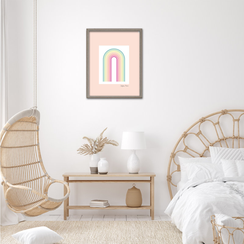 In Full Bloom I Print by Stefanie Bales, Framed Matted Print, Gray, 12" H x 8" W x 1.125" D