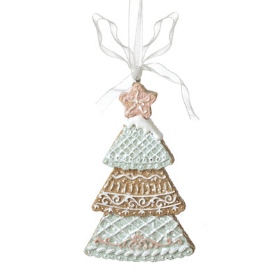 9cm Resin Holiday Shaped Ornament