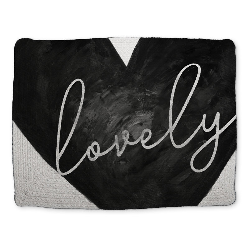 Napperon Lovely Shapes Quotes | Décor de motivation