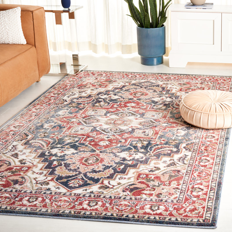 Jardines Performance Oriental Rug, Rectangle 5'3" x 7'6"