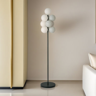 Modern minimalist acrylic iron art floor lamp