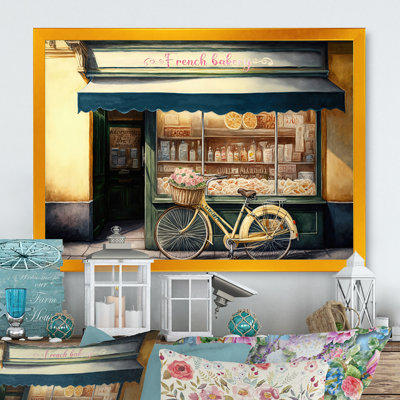 " Bicycle In Front A French Bakery II "