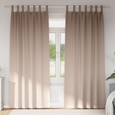 Curtains With Curtains 2 Pcs Polyester