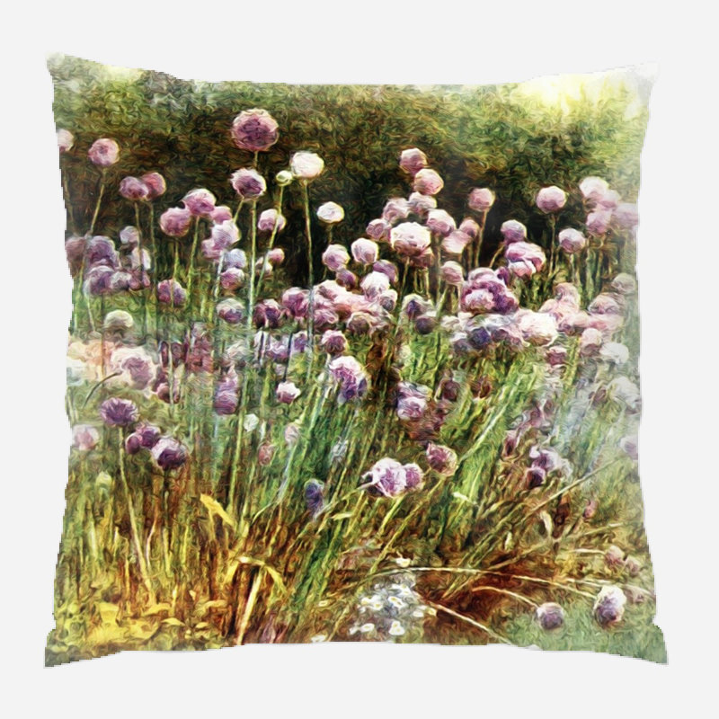 Coussin rétro Vesperina, Microsuède, Intérieur
