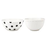 Kate Spade New York All in Good Taste Deco Dot Mixing Bowls, Set of 2