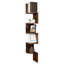 Carol 127.5cm H x 20cm W Corner Bookcase-57845926
