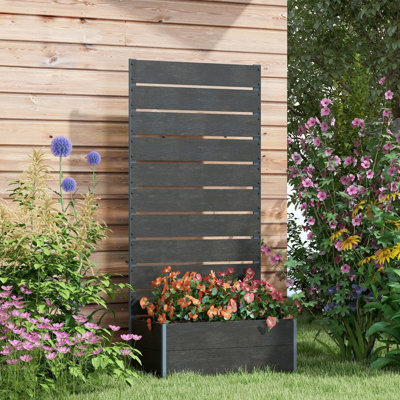 Wood Raised Garden Bed