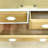 White + Burlywood Solid Wood Display Cases