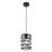 Axten 1-Light Dimmable Matte Black Geometric Pendant