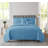 Ellipse Wave Premium Microfiber Reversible Quilt Set-64150370-64150378