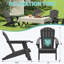 Chaise Adirondack pliante