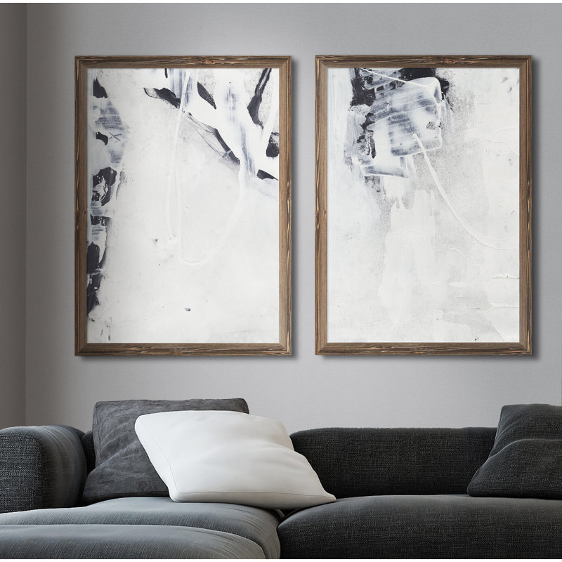 «Fire and Ice I» par Vincent Van Gogh, ensemble de 2 reproductions d'art encadrées, H 24 po x l 18 po x P 1,25 po