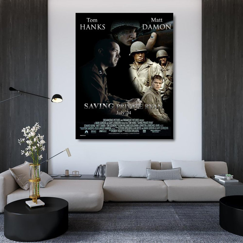 Saving Private Ryan, 47" H x 36" W