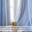 Rideaux arc-en-ciel pour chambre d'enfant - occultant, 1 panneau avec décalcomanies murales licorne-1075178220-1075178218