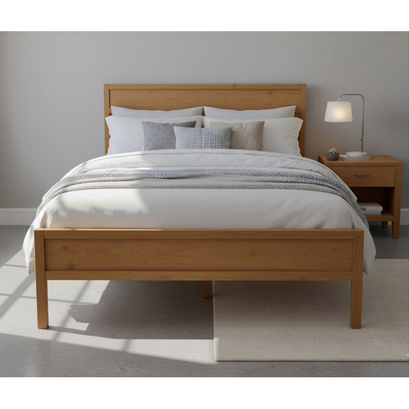 Maddox Modern Panel Bed, Queen